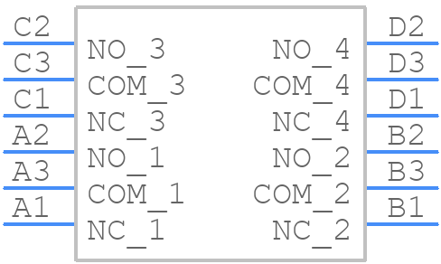 F4UEEAU - LITTELFUSE - PCB symbol