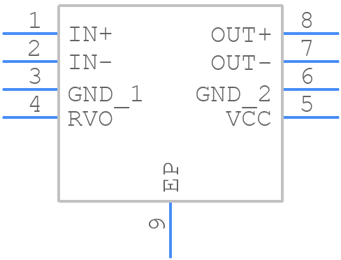 DS15BA101SD/NOPB - Texas Instruments - PCB symbol