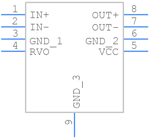 DS15BA101SDX/NOPB - Texas Instruments - PCB symbol
