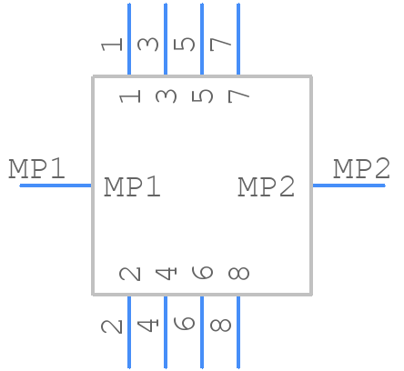 1734741-8 - TE Connectivity - PCB symbol