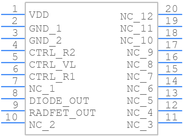 RM-VT02 - VARADIS - PCB symbol