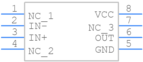 TL714CPG4 - Texas Instruments - PCB symbol