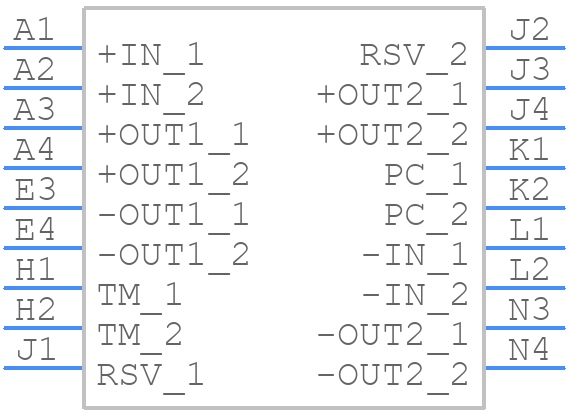 BCM384F480T325B00 - VICOR - PCB symbol