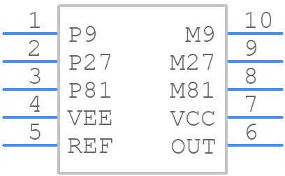 LT1996CMS#PBF - Analog Devices - PCB symbol