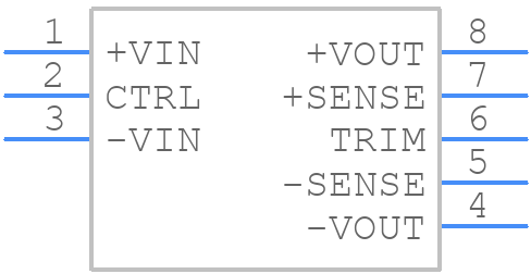 RP40Q-11024SRUW/P - RECOM Power - PCB symbol