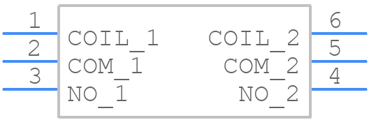 HF115F-I/005-1H3AF(610) - Hongfa - PCB symbol