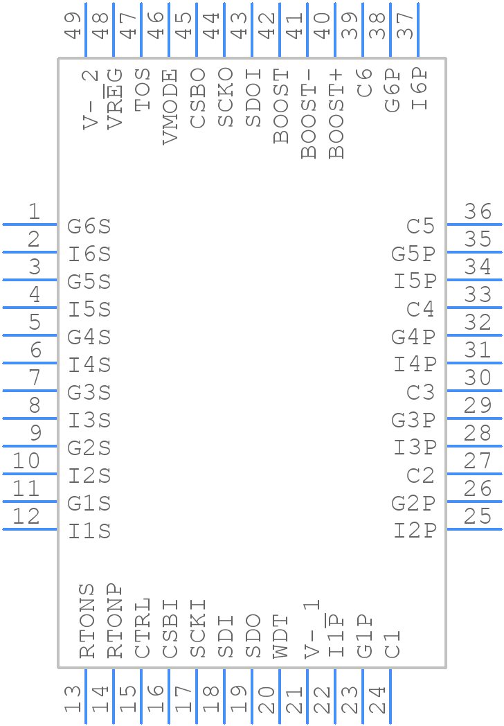LTC3300HUK-1#PBF - Analog Devices - PCB symbol