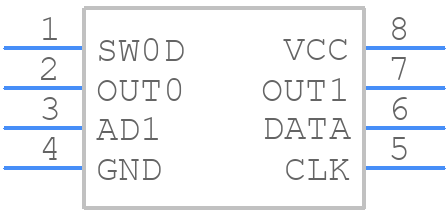 LTC1710CS8#PBF - Analog Devices - PCB symbol
