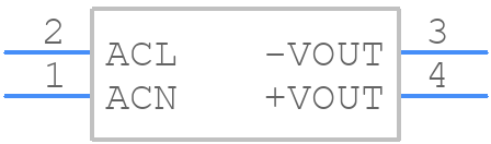 ECE10US48 - XP POWER - PCB symbol