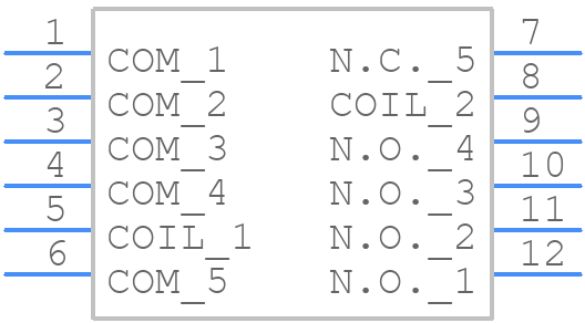 AHER4191 - Panasonic - PCB symbol