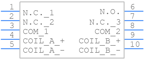 722-5 - Teledyne Technologies - PCB symbol
