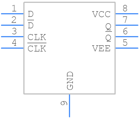 MC100EP52MNR4G - onsemi - PCB symbol