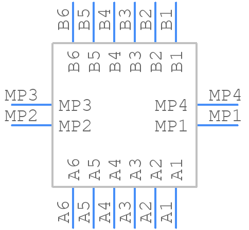 244628 - TE Connectivity - PCB symbol