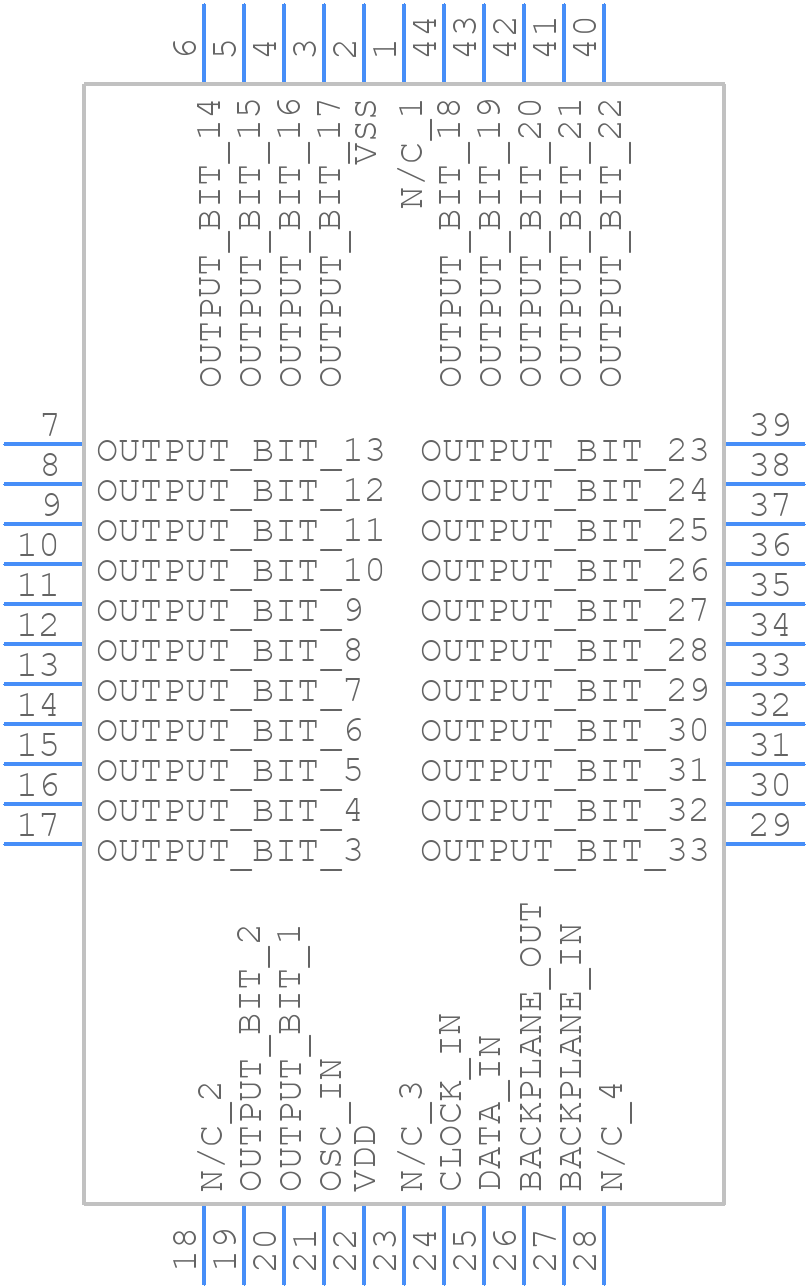 MM5453VX/NOPB - Texas Instruments - PCB symbol