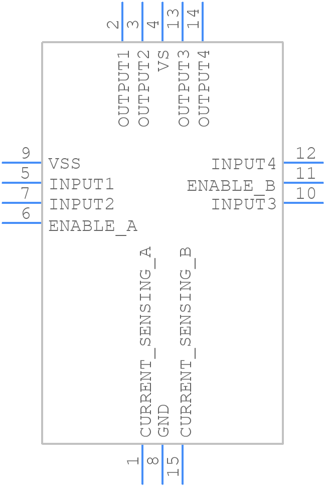 L298HN - STMicroelectronics - PCB symbol