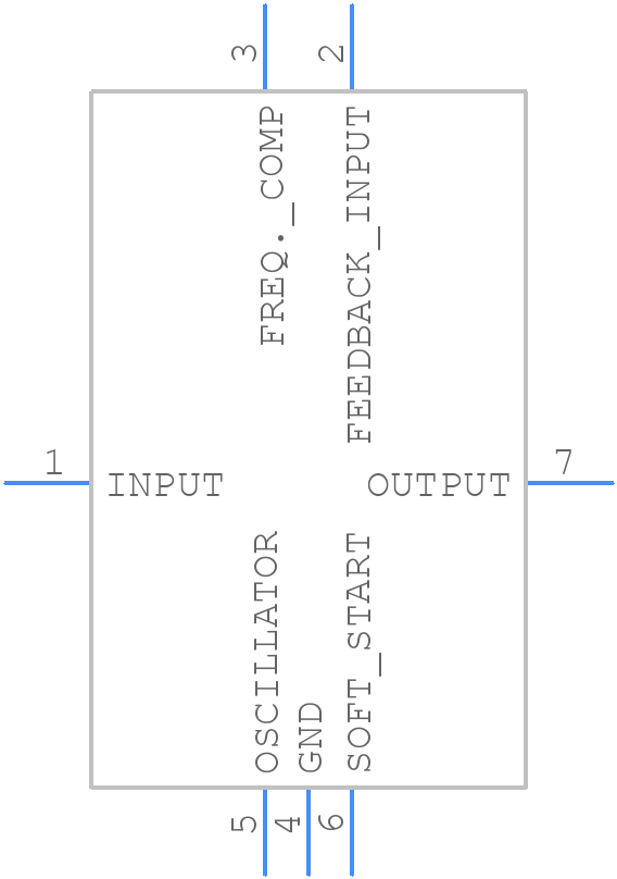 L4960 - STMicroelectronics - PCB symbol