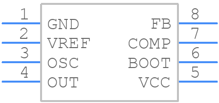 L4976 - STMicroelectronics - PCB symbol
