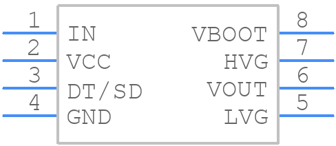 L6384ED - STMicroelectronics - PCB symbol