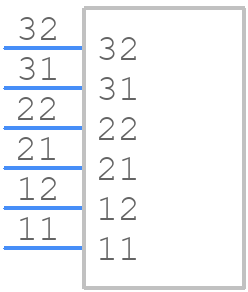 DF60-3P-10.16DSA(27) - Hirose - PCB symbol