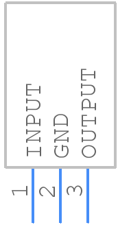L7805ACV - STMicroelectronics - PCB symbol