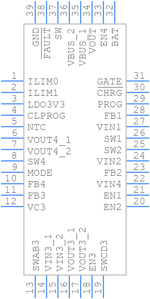 LTC3586EUFE#PBF - Analog Devices - PCB symbol