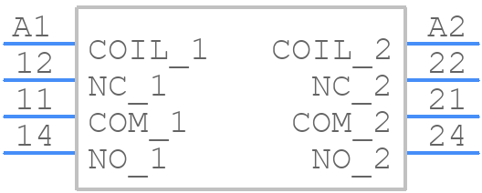 50.12.9.012.4000 - FINDER - PCB symbol