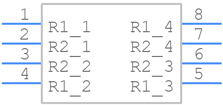 ORNTA1002BT1 - Vishay - PCB symbol