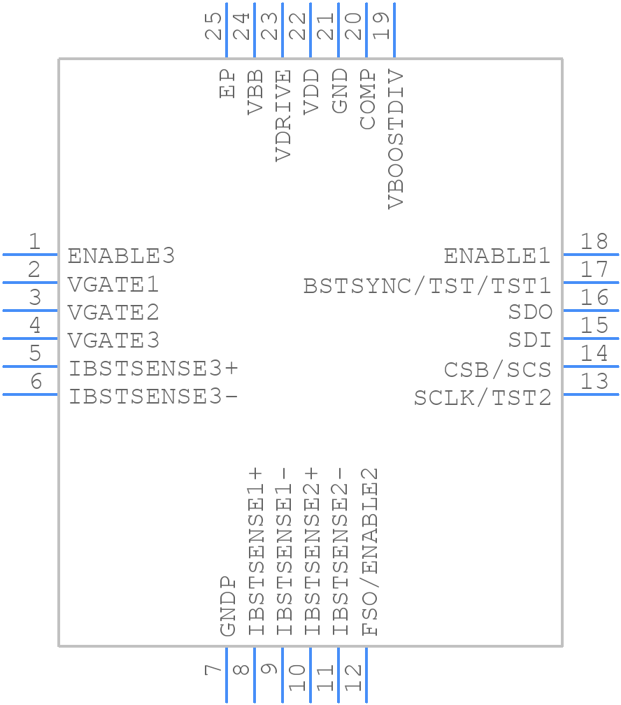 NCV78703MW0AR2G - onsemi - PCB symbol