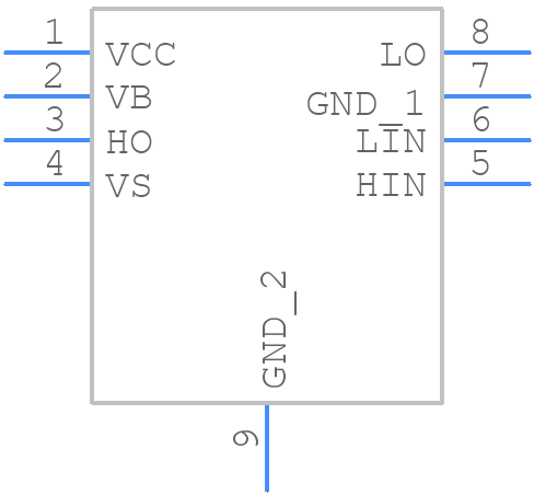 BD2320UEFJ-LAE2 - ROHM Semiconductor - PCB symbol