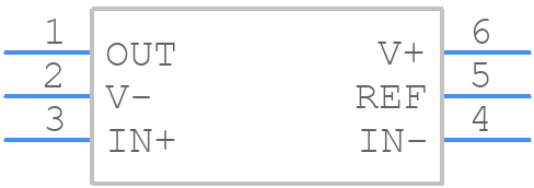 TLV3011AIDBVRG4 - Texas Instruments - PCB symbol