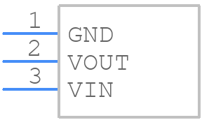 LD1117V - STMicroelectronics - PCB symbol