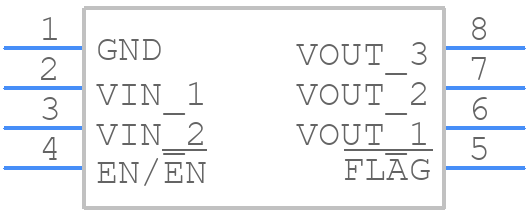 AP2820EMMTR-G1 - Diodes Incorporated - PCB symbol