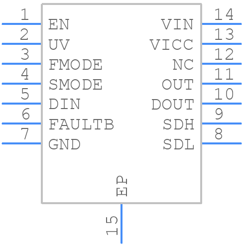 IS32LT3141A - Lumissil Microsystems - PCB symbol