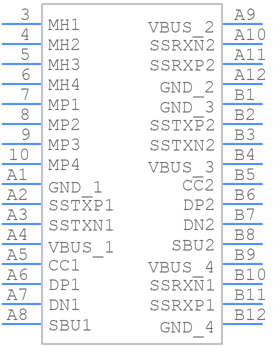 MC002809 - Multicomp Pro - PCB symbol
