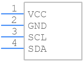 MDOB128064V2V-YI - MIDAS DISPLAYS - PCB symbol