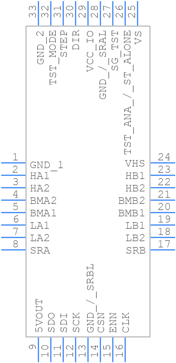 TMC262C-LA-T - Analog Devices - PCB symbol