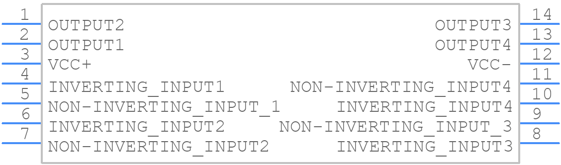 LM339AN - STMicroelectronics - PCB symbol