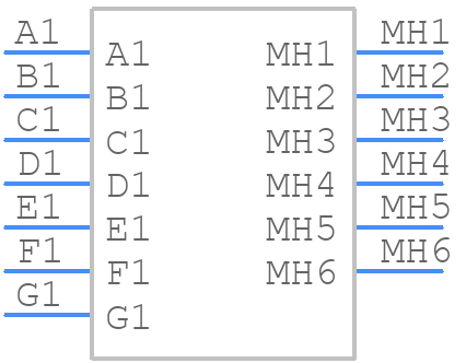 84S-AB2-000-N - Grayhill - PCB symbol