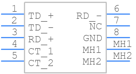 LPJ0011DNL - LINK-PP - PCB symbol
