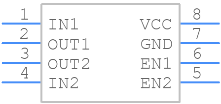MP5090GQHT-P - Monolithic Power Systems (MPS) - PCB symbol