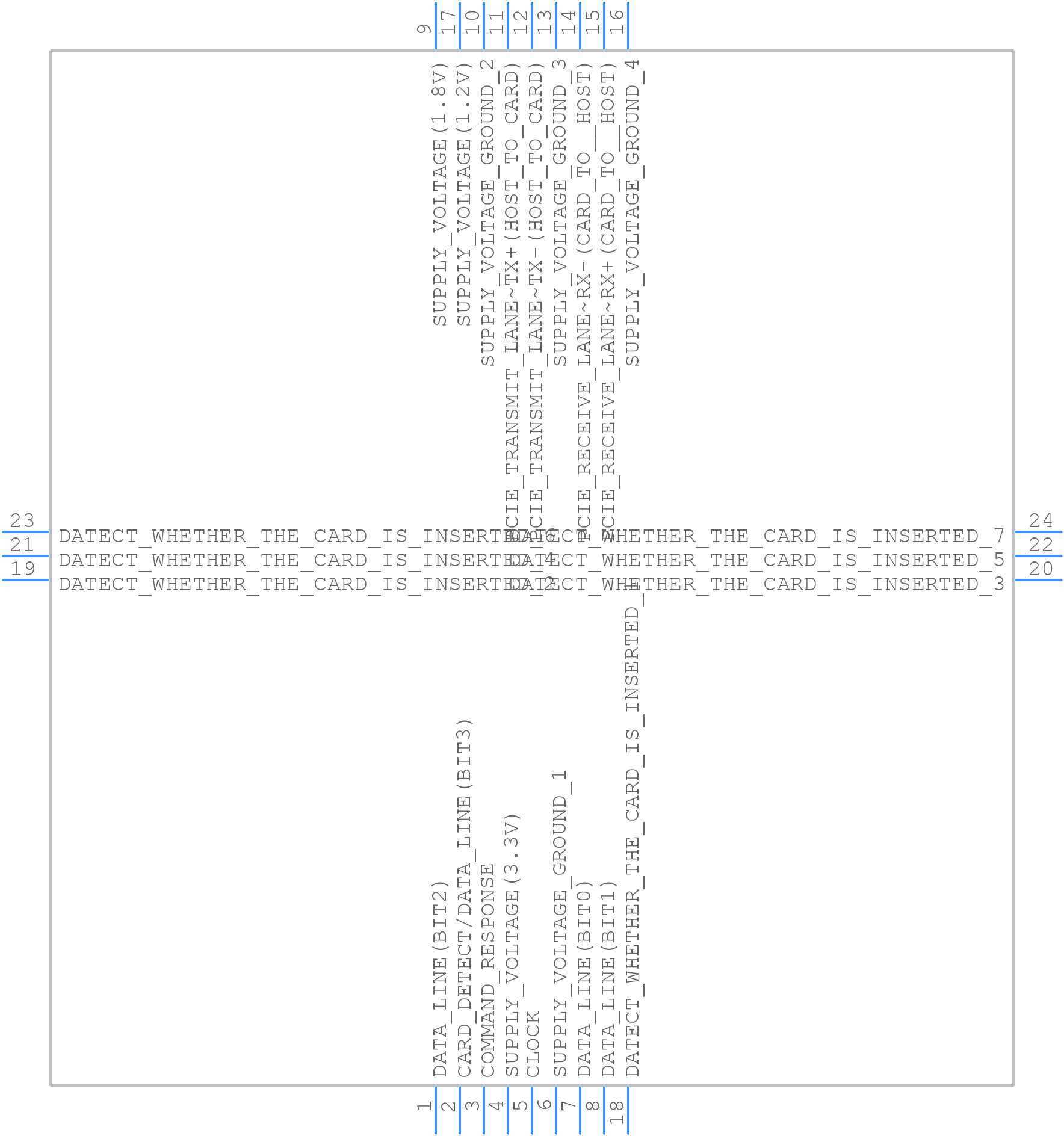 101019966912A - Amphenol - PCB symbol