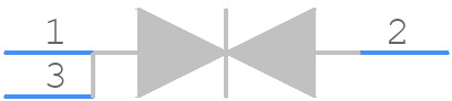 SMDB3 - STMicroelectronics - PCB symbol