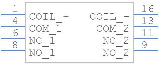 G6A234PST40USDC12 - OMRON Electronics - PCB symbol