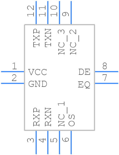 TUSB551RWBR - Texas Instruments - PCB symbol