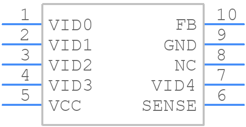 LTC1706-81 - Analog Devices - PCB symbol