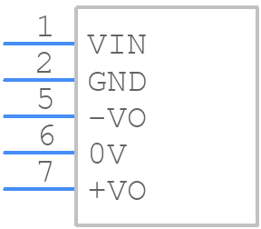 VQA3S-S24-D20-S - CUI Inc. - PCB symbol