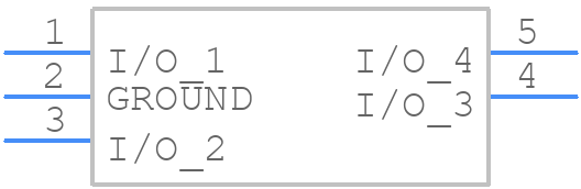 ESD5V0PW-TP - MCC - PCB symbol