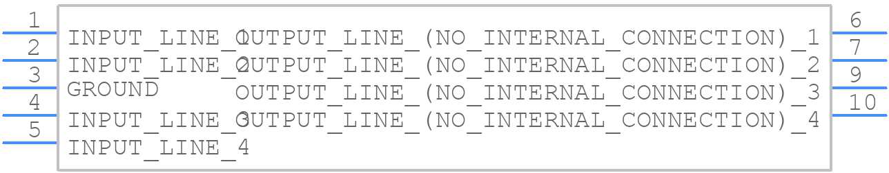 ESDSLC0524F-TP - MCC - PCB symbol