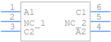 BAT54DW-TP - MCC - PCB symbol