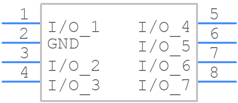 ESDLC0554P3-TP - MCC - PCB symbol